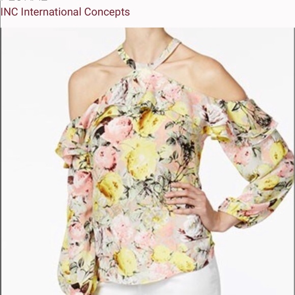 INC International Concepts Tops - I.N.C. International Concepts Cold Shoulder Top INC International Concepts Tops - I.N.C. International Concepts Cold Shoulder Top